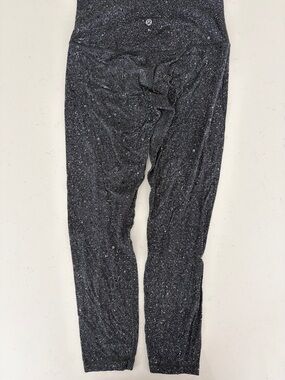 lululemon athletica Black Speckled High-Rise Leggings size 6